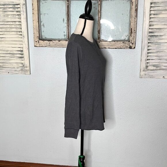 Style & Co Womens Knitted Sweater Waffle Pullover Charcoal Black Size Large NWT - Picture 5 of 10